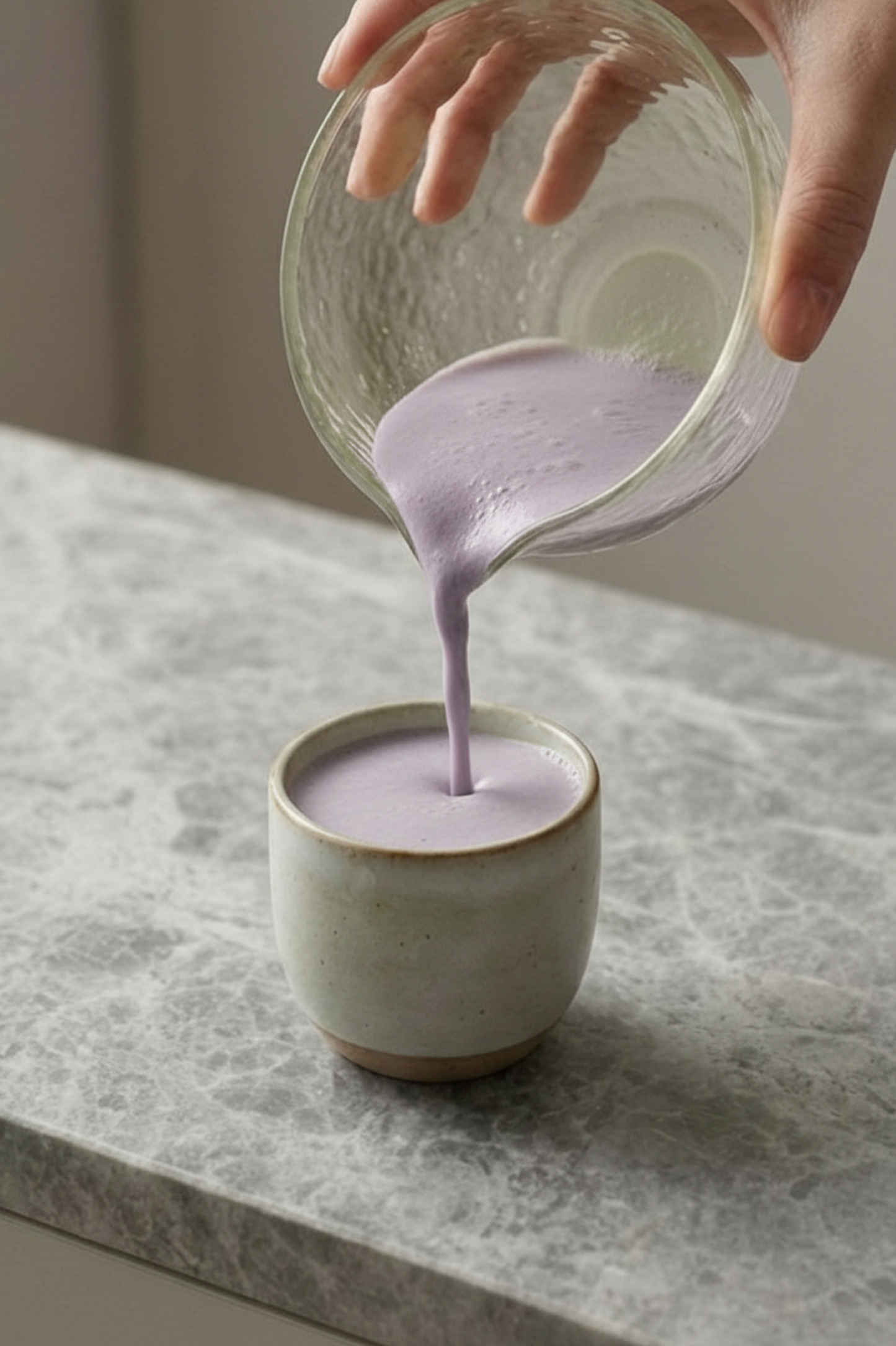 Bol à ube en verre